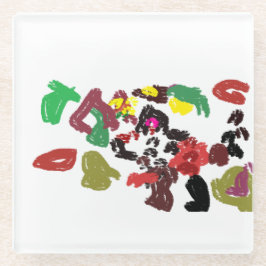 Fox schöner Herbst Glasuntersetzer