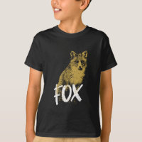 Fox Shaman Totem Tier, zwei Seiten Druck