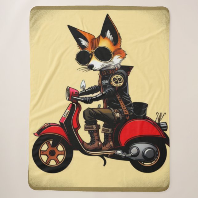 Fox Sherpa Blanket Sherpadecke (Vorderseite)