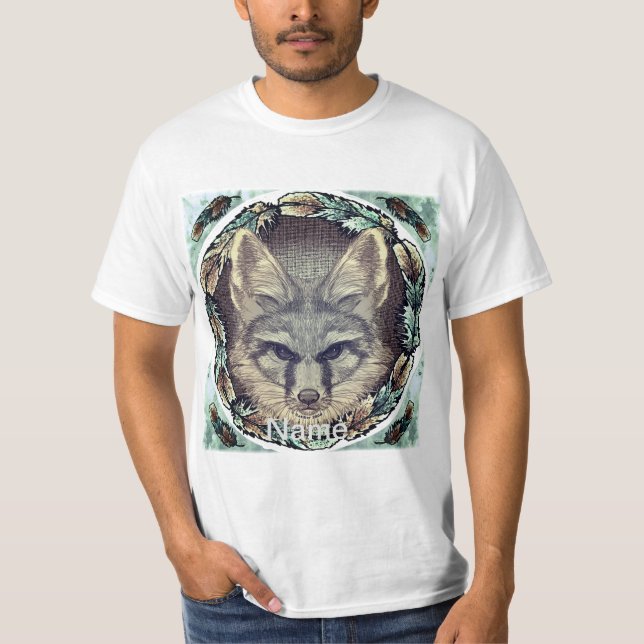 Fox Sketch T - Shirt (Vorderseite)