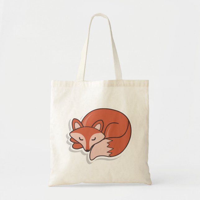 Fox Sleeping Tragetasche (Vorne)