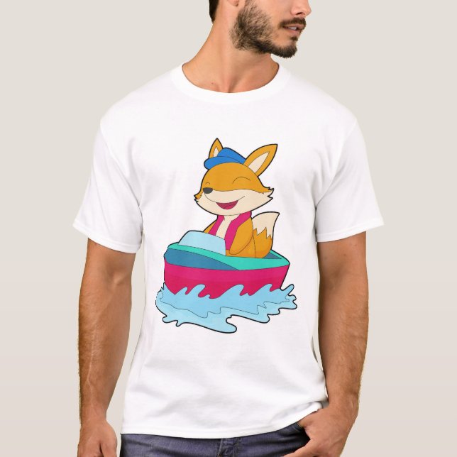Fox small Boat T-Shirt (Vorderseite)