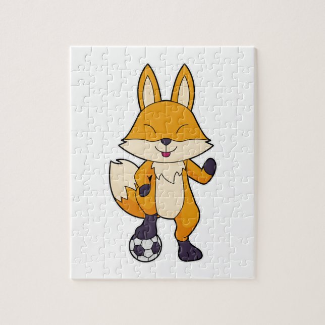 Fox Soccer Player Soccer (Vertikal)