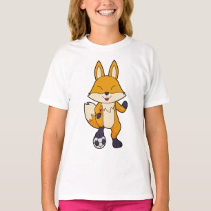 Fox Soccer Player Soccer T-Shirt