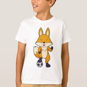 Fox Soccer Player Soccer T-Shirt