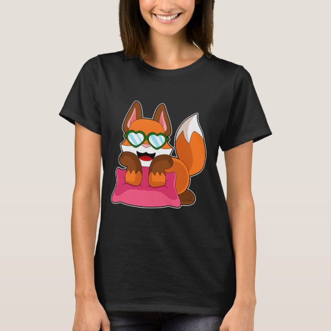 Fox-Sonnenbrille T-Shirt (Vorderseite)