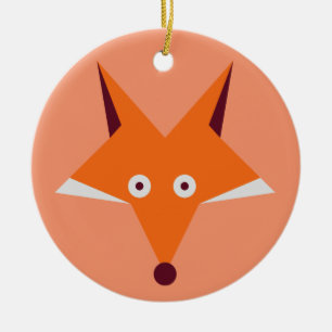 Fox-Stern Keramikornament