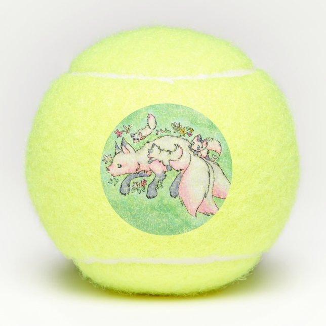Fox Tennis Ball (Vorderseite)