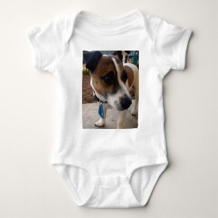 Fox Terrier Hund Attraktion, Baby Strampler