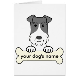 Fox Terrier personnalisé de fil