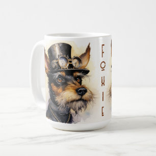 Fox Terrier Steampunk Hund Kaffeetasse