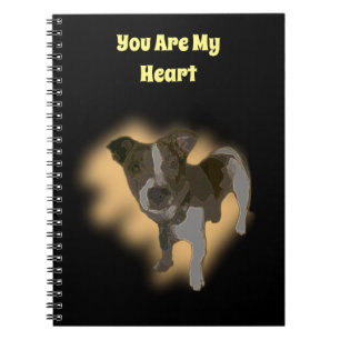 Fox Terrier Watercolor, Notebook Notizblock