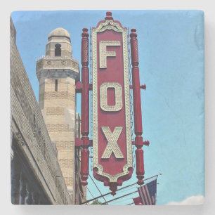 Fox-Theater, Atlanta, Georgia, Untersetzer, Steinuntersetzer