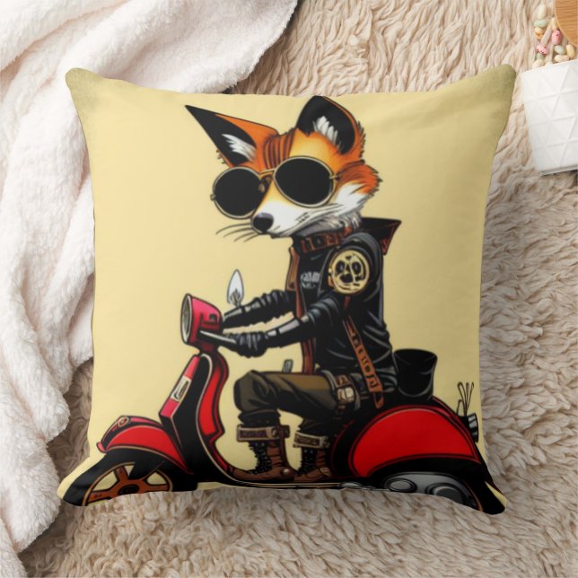 Fox Throw Kissen (Decke)