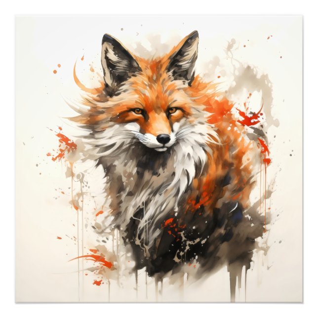 Fox-Tinte Fotodruck (Vorne)
