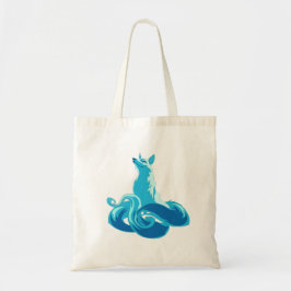 Fox torii blauer Wolken Fantasie Tragetasche