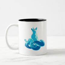 Fox torii blauer Wolken Fantasie