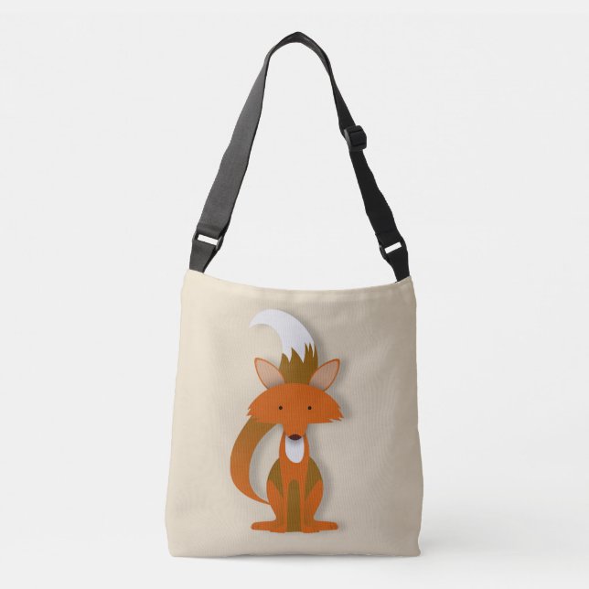 Fox Tragetaschen Mit Langen Trägern (Vorderseite)
