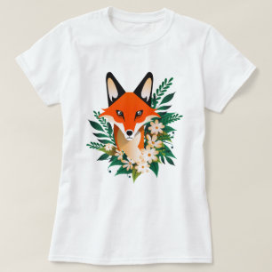 Fox und Blume T - Shirt