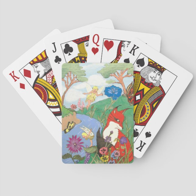Fox und die Spielkarten der Fee (Rückseite)