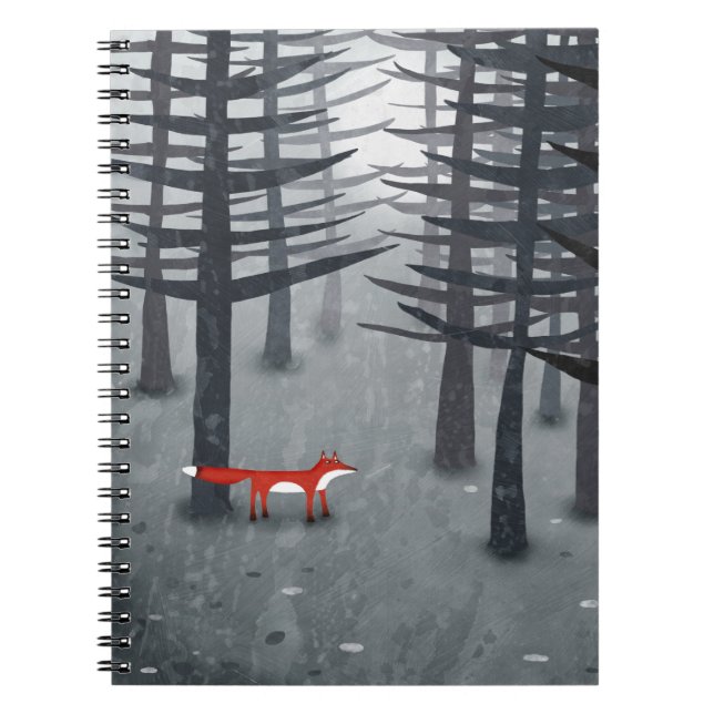 Fox und Forest Notizblock (Vorderseite)