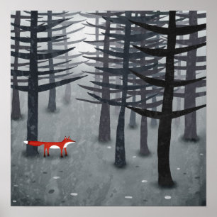 Fox und Forest Poster