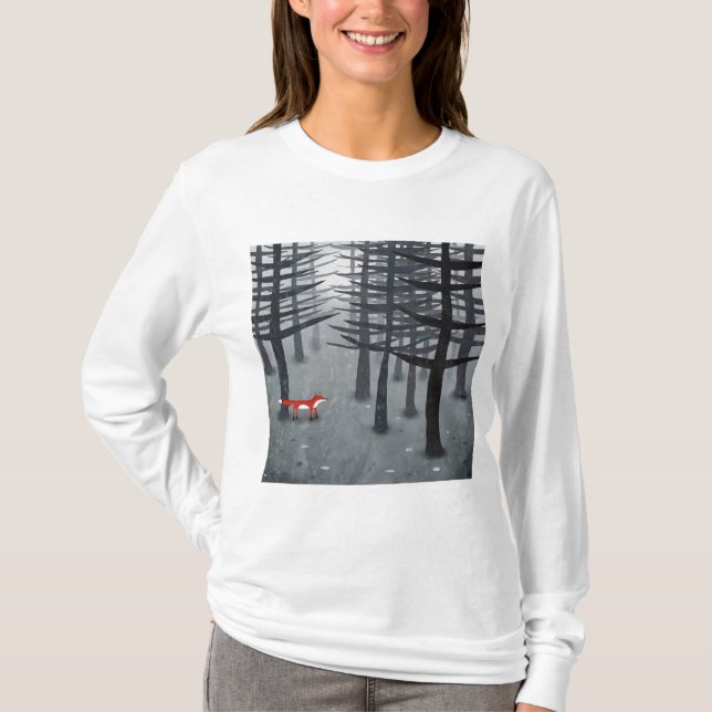 Fox und Forest T-Shirt (Vorderseite)