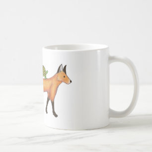 Fox und Schildkröte-Tasse Kaffeetasse