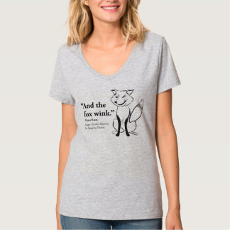 Fox V - Hals T - Shirt