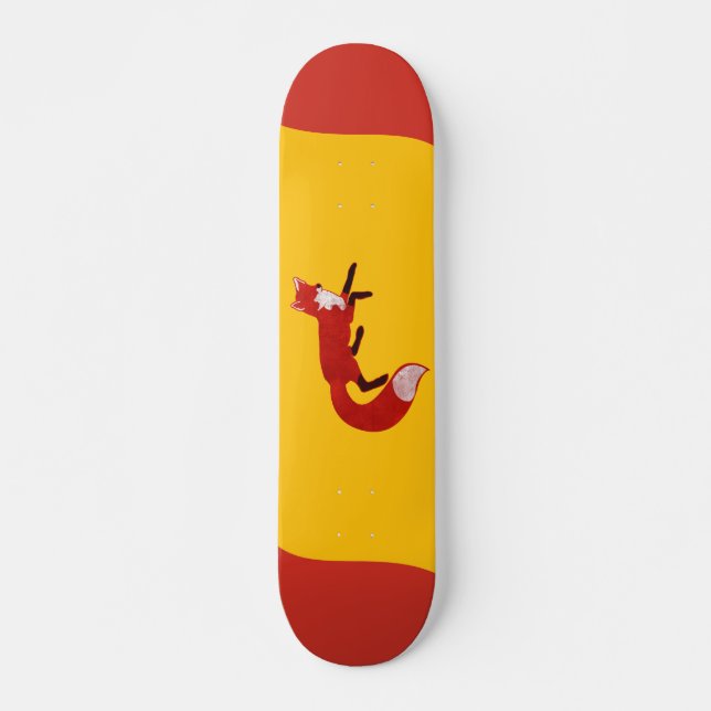 Fox Vintag Design Skateboard (Vorne)