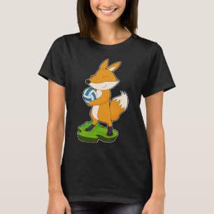 Fox Volleyball Spieler Volleyball Sport T-Shirt