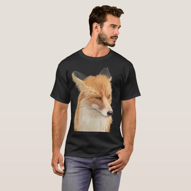 Fox - Wächter des Waldes T-Shirt (Vorne ganz)