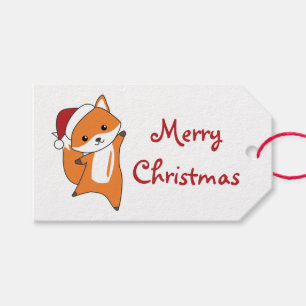 Fox Weihnachtsschnee Winter Tiere Füchse Trucker H Geschenkanhänger