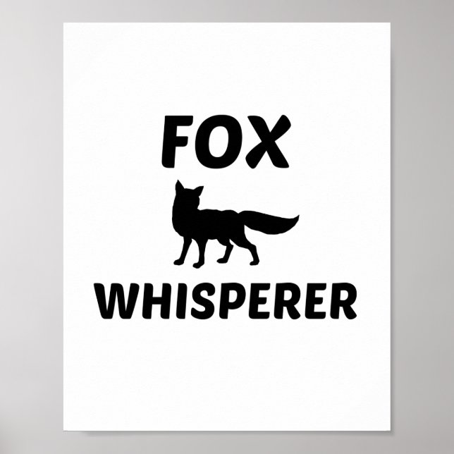 FOX WHISPERER POSTER (Vorne)