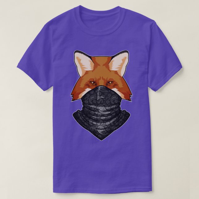 Fox wie Bandit mit KerChief T-Shirt (Design vorne)
