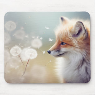 Fox Wild Animal Tranquil Friedliche Natur Mousepad