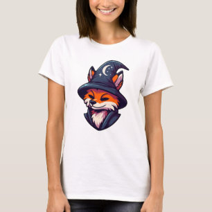 Fox Wizard - Magische Fantasie T-Shirt