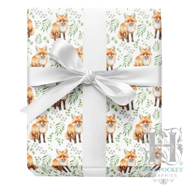 Fox Wrapping Paper Geschenkpapier (Von Creator hochgeladen)