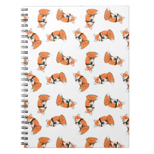 Fox-Wurf-Notizbuch Notizblock