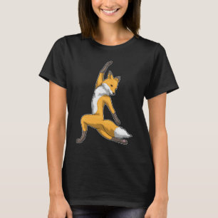 Fox Yoga Fitness Gymnastik T-Shirt