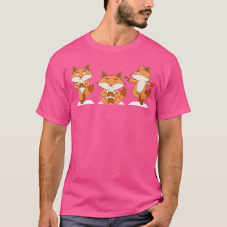 Fox Yoga Funny für Fox Animal Liebhaber I Namaste  T-Shirt