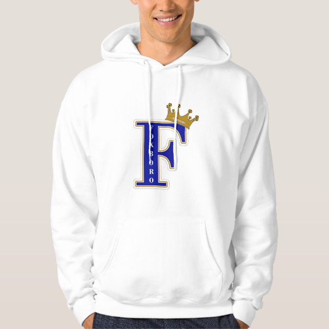 Foxboro Warriors Soccer Royalty Hoodie (Vorderseite)
