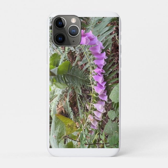 Foxglove Blume Foto Case-Mate iPhone Hülle (Rückseite)
