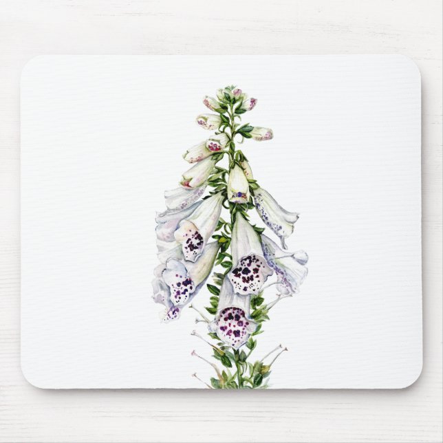 Foxglove-Blume Mousepad (Vorne)