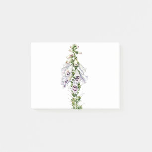 Foxglove-Blume Post-it Klebezettel