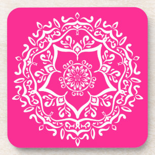 Foxglove Mandala Untersetzer