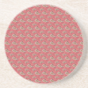 Foxglove Petal Paisley Pattern Getränkeuntersetzer
