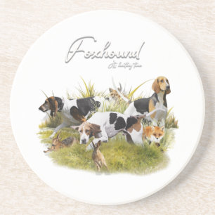 Foxhound Getränkeuntersetzer