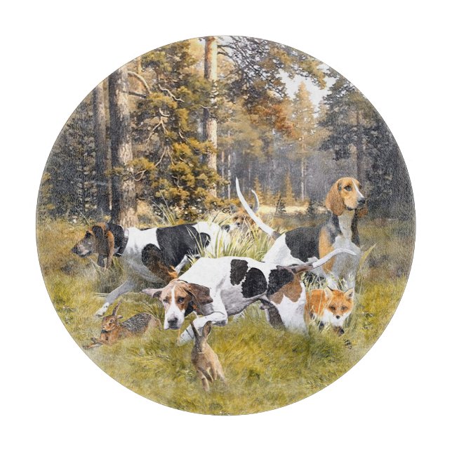 Foxhound Schneidebrett (Vorderseite)