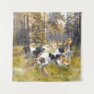 Foxhound Wandteppich